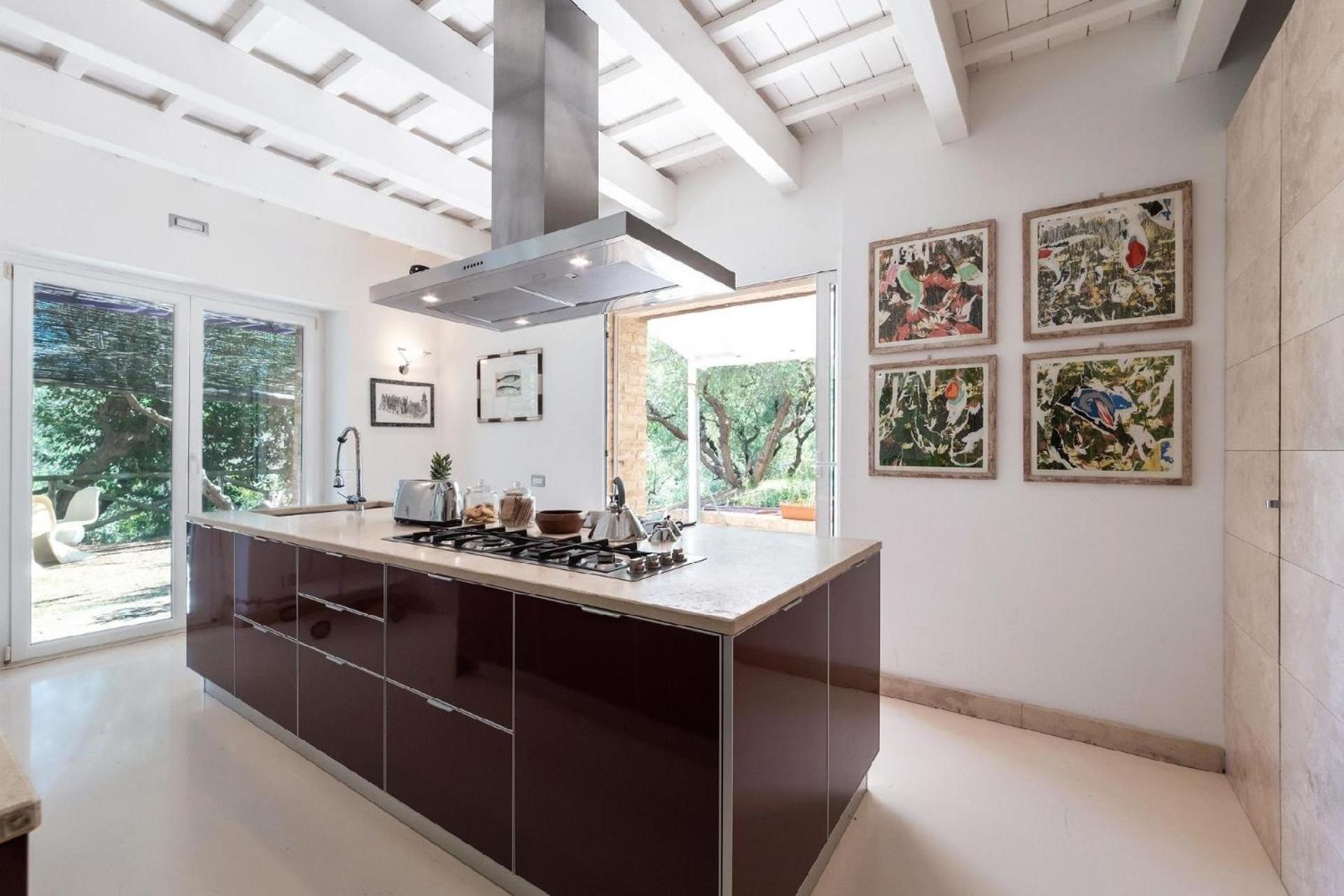 הוילה פרמו Meernahes Ferienhaus Casa Cantagallo Mit Pool מראה חיצוני תמונה