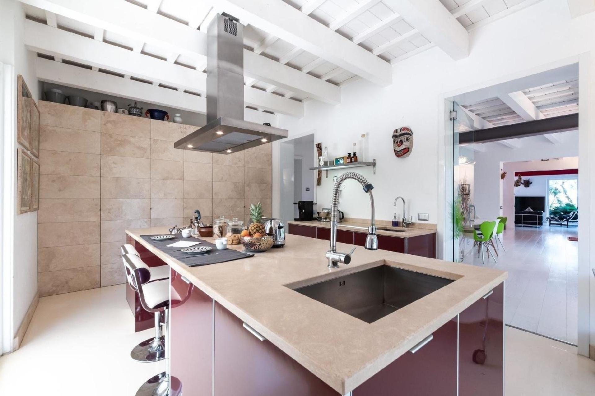 הוילה פרמו Meernahes Ferienhaus Casa Cantagallo Mit Pool מראה חיצוני תמונה